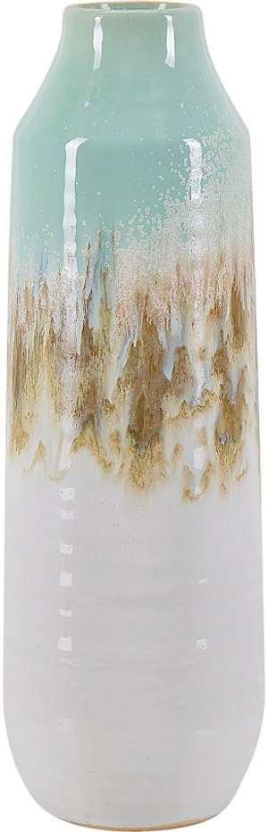 Vaso decorativo gres porcellanato multicolore 30 cm BYBLOS