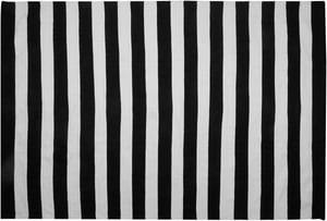 Tapis noir et blanc 160 x 230 cm TAVAS