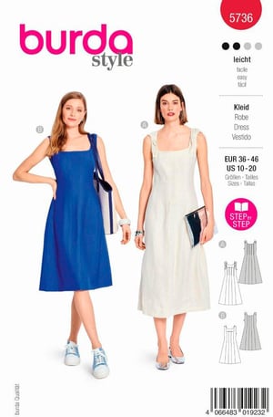 Schnittmuster, Kleid
