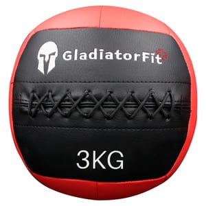Ultra-strapazierfähiger Wall Ball aus Kunstleder | 3 KG