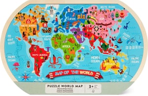 Migros Toys Puzzle-Weltkarte