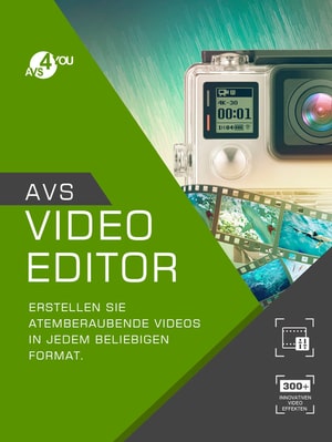 AVS Video Editor incl. Activation-Key PC