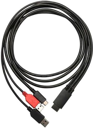 3-1 Kabel HDMI/USB A - USB C 1.8 m