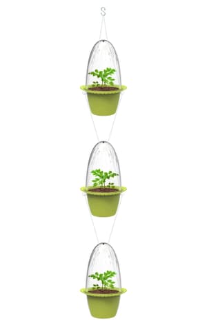 Vertikale Mini-Pflanztöpfe