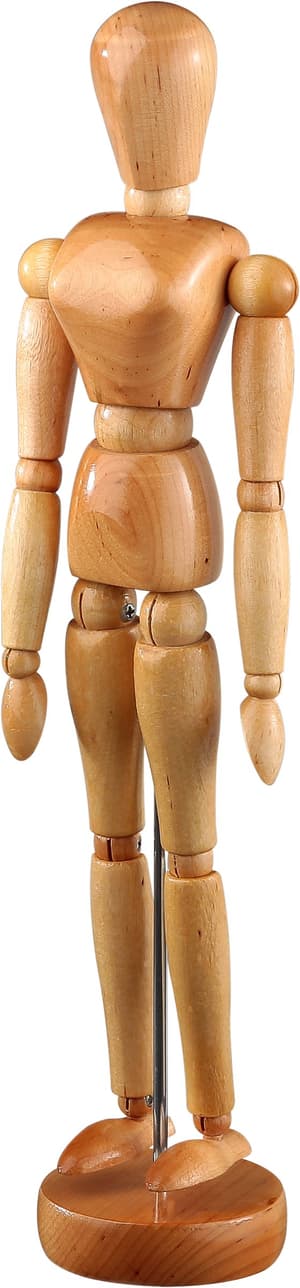 Wooden Manikin Mannequin bois 31cm