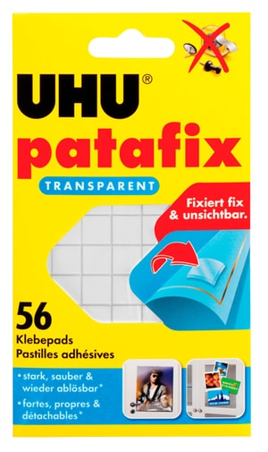 Patafix transparent 56 pièces