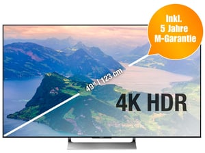 KD-49XE9005 123 cm 4K Televisore