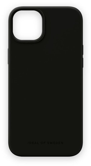 Coque arrière Silicone iPhone 15 Plus Noir