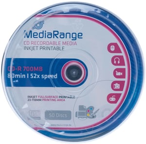 CD-R Medien 700 MB, Spindel (50 Stück)