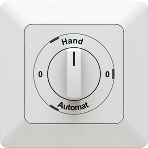 interrupteur rotatif ta.1x1 "0-Hand-0-Auto" 1 pôle ENC priamos blanc