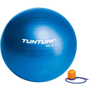 Palla da ginnastica, diametro 65cm, blu