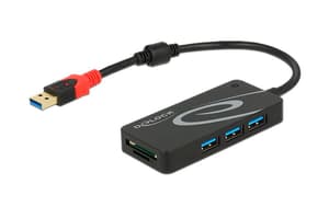 USB 3.1 - 3x Typ-A + SD / Micro SD Reader