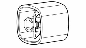 Bouton tournant Design KABA Modular