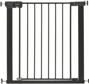 Cancelletto di sicurezza per 1a porta Easy Close, Metal Secure Tech Nero, 80 cm