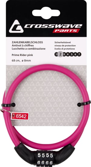 Prime Rider Zahlenschloss,pink