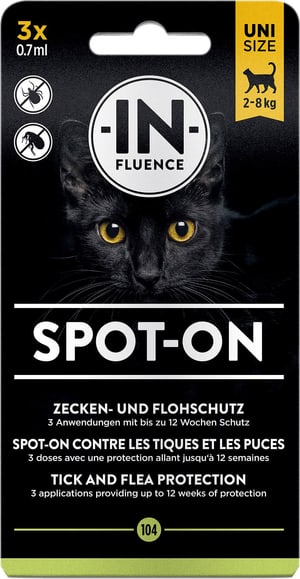 Spot-On gatto, 3x 0.7 ml