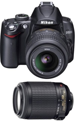 Nikon D5000 Doppelzoom Kit