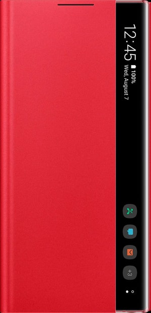 Clear View Cover red