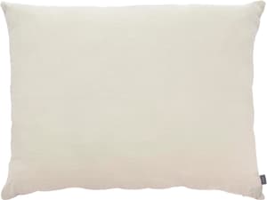 Cuscino in lino 80 cm x 60 cm, beige