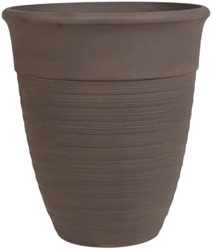 Pot de fleurs marron 43 cm KATALIMA