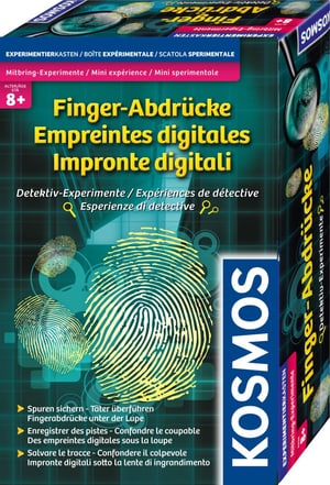 Finger-Abdrücke Detektiv-Experimente