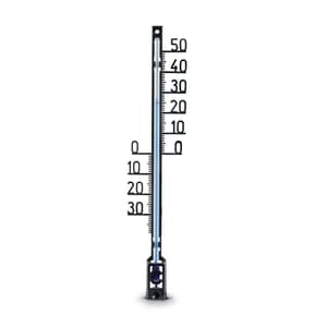 Termometro per interni/esterni, struttura ad albero, 16 cm, analogico