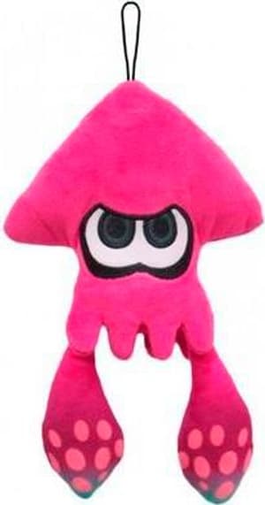 Splatoon: Squid pink - Peluche