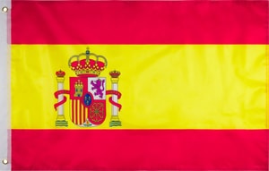 Fahne Spanien