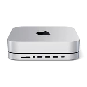 Hub e supporto in alluminio USB-C per Mac Mini