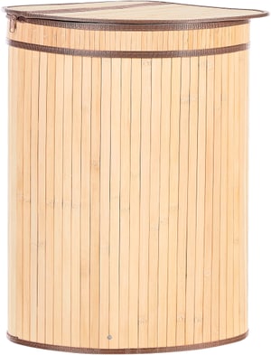Panier en bambou marron clair 60 cm BADULLA