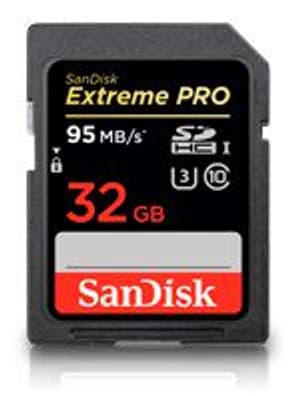 Extreme Pro 95MB/s SDHC 32GB
