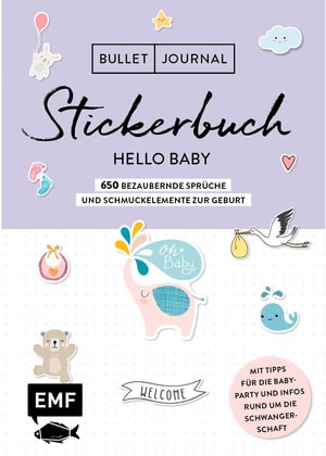 Stickerbuch Hello Baby 650 Stück
