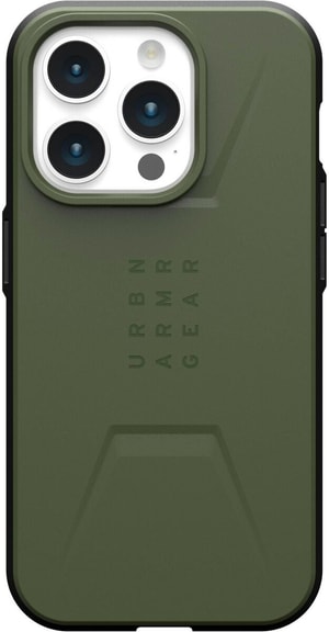 Back Cover Civilian Case iPhone 15 Pro Olive
