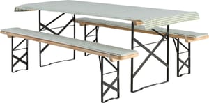 Garniture pour ensemble table et bancs