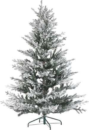 Künstlicher Weihnachtsbaum schneebedeckt 180 cm weiss BRISCO