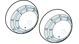 Rauchmelder RM-N im Contur Design