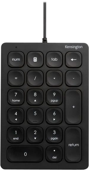 Numeric Keyboard, USB A, 21-Key, Number Pad, with Four Shortcut Keys