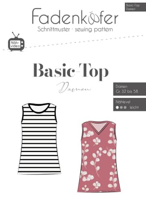 Papierschnittmuster Basic-Top