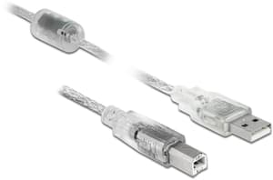 Câble USB 2.0 avec noyau en ferrite USB A - USB B 3 m
