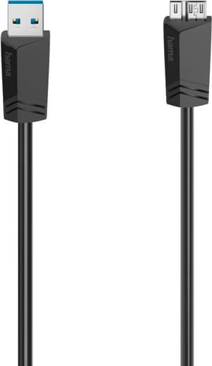 Câble micro-USB-B, USB 3.0, 0,75 m
