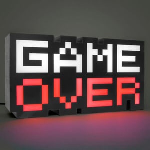 Game Over Lampe