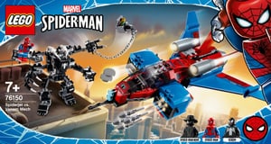 Marvel 76150 Spiderjet vs. Venom Mech