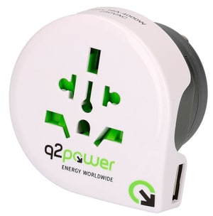 Q2 Power Welt Adapter India USB