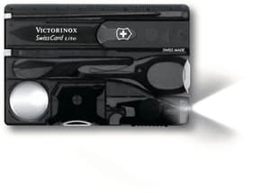 Coltello tascabile SwissCard Lite nero