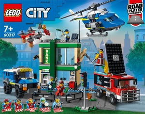 City 60317 Banküberfall mit Verfolgungsjagd