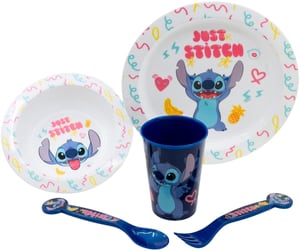 Stitch - Set de vaisselle 5 pièces