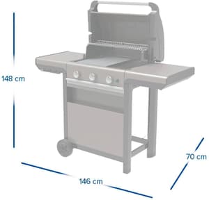 Grill a gas Serie 3 Select