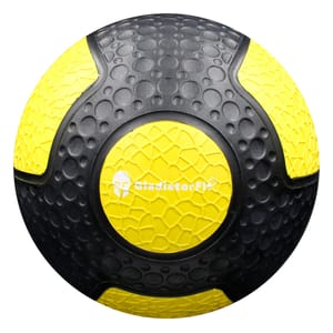 Gewichtsball Medecine Ball aus strapazierfähigem Gummi | 4 KG