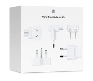 World Travel Adapter Kit for all iPod/iPhone/iPad