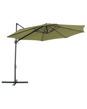 Parasol en porte-à-faux vert  2,95 m SAVONA II